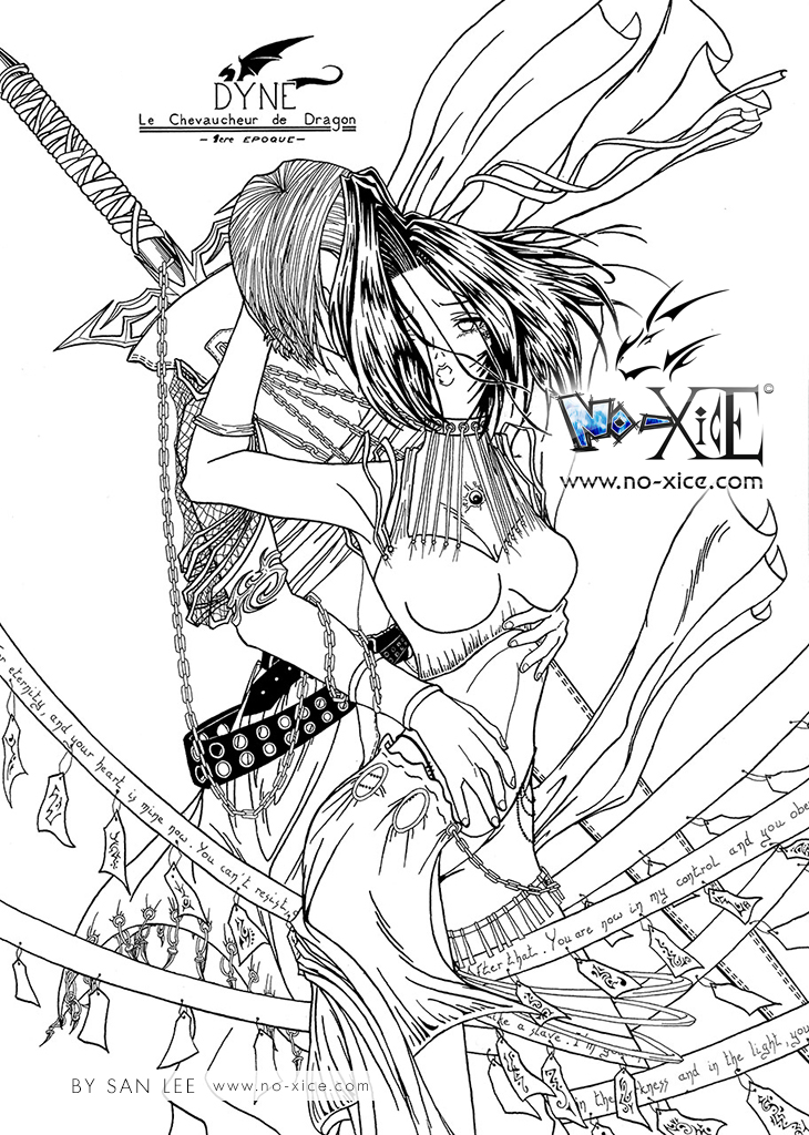 sanlee dragon rider dessin manga