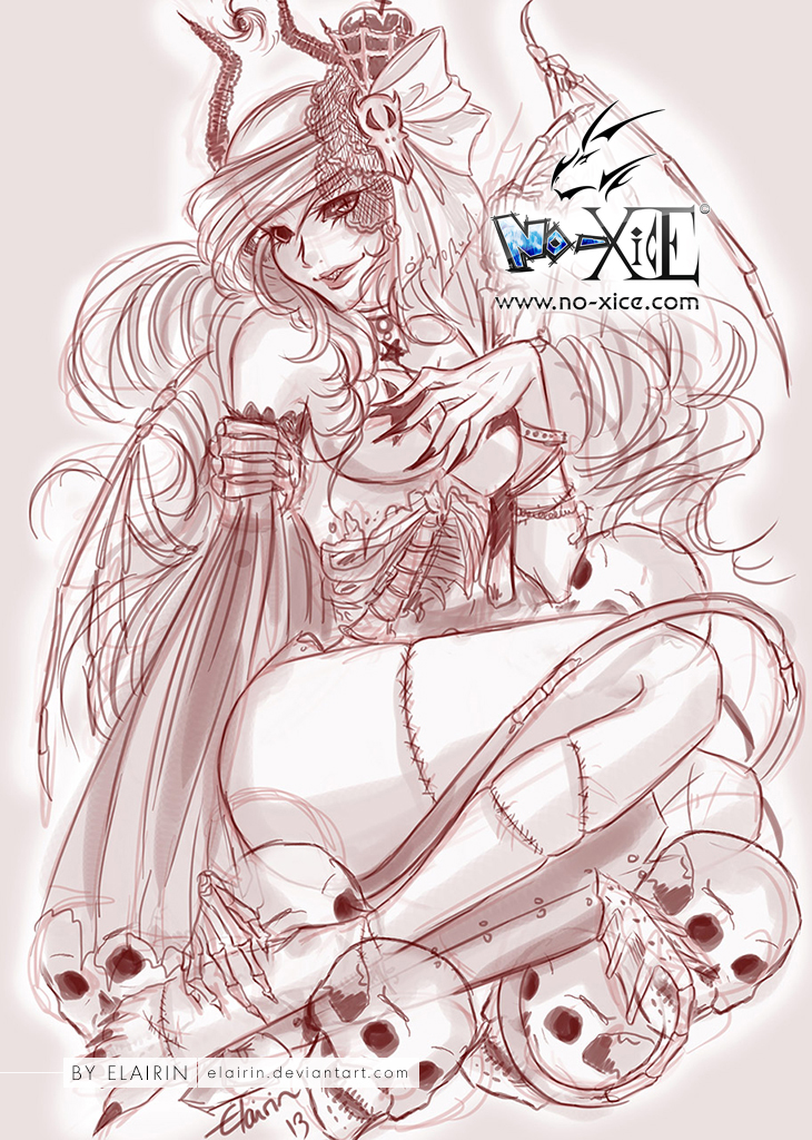 elairin demon zombie dessin manga