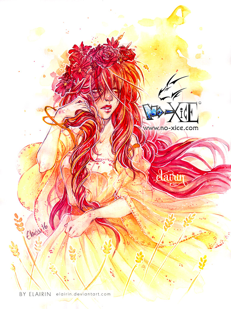 Elairin été manga noxice illustration