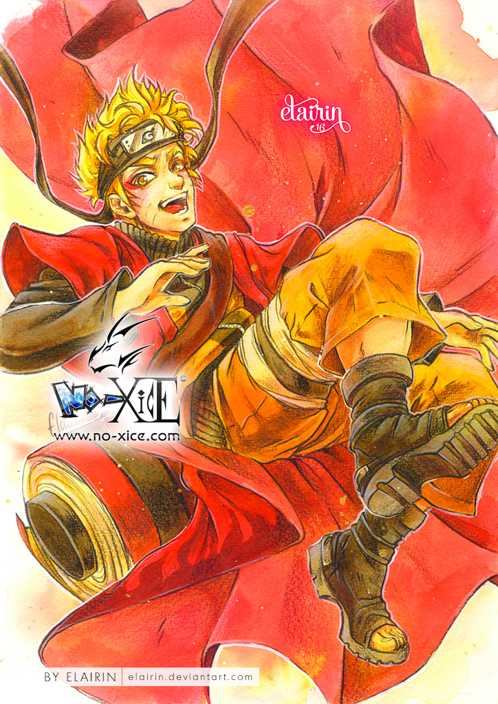 elairin illustration naruto kana concours