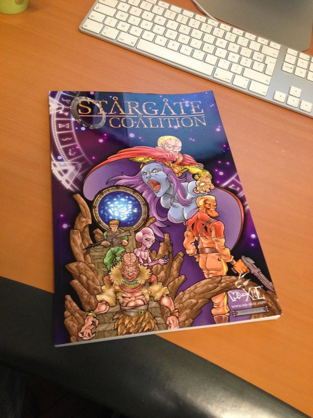 Couverture manuel papier Stargate Coalition Couverture manuel papier Stargate Coalition