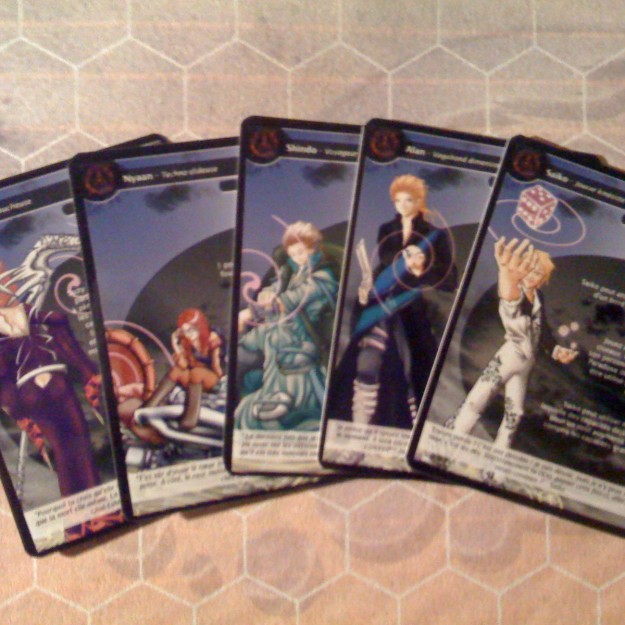 equipe personnage inflow