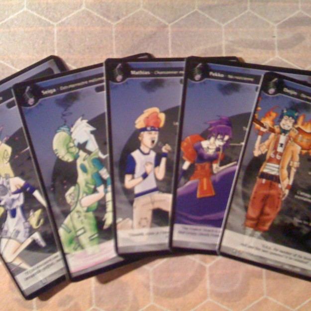 equipe personnage inflow