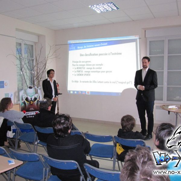 Lire le compte-rendu intégral : <a href="https://www.no-xice.com/album/conference-manga-amanlis-1/">cliquez ici !</a>