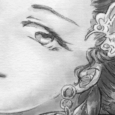 cours dessin trame masque noxice