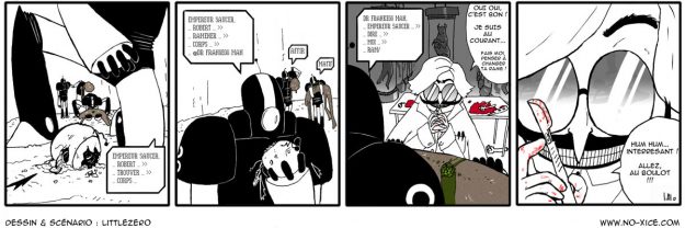 zorra exploratrice littlezero strip comic noxice