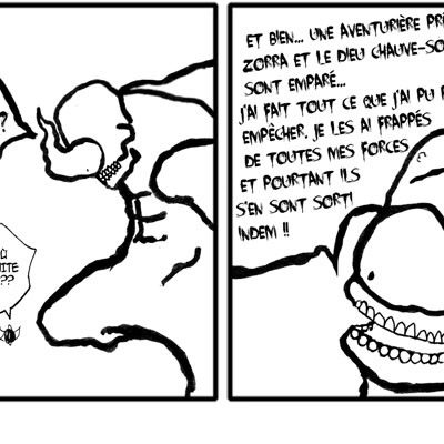 zorra exploratrice littlezero strip comic noxice