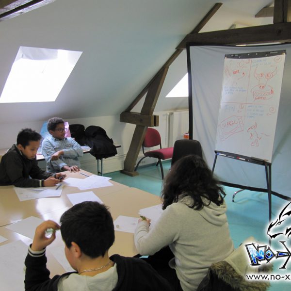 atelier dessin manga rives loire
