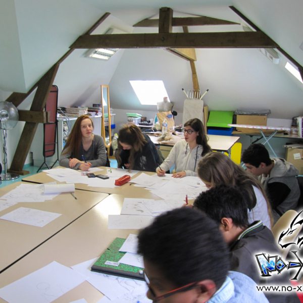 atelier dessin manga rives loire
