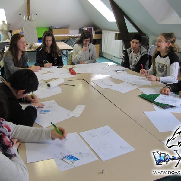 atelier dessin manga rives loire