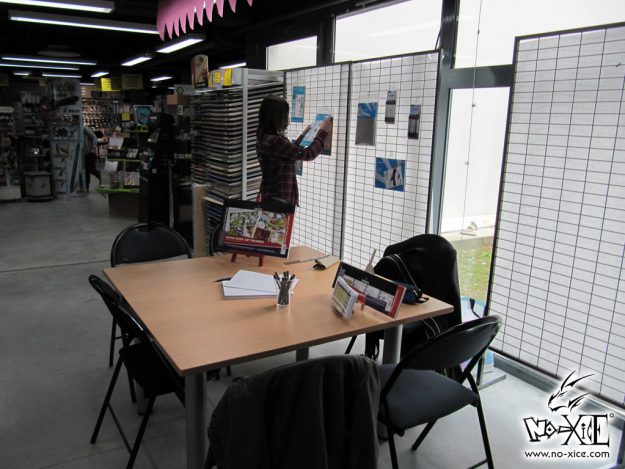 Atelier dessin manga Nantes Hélio par le fanzine No-Xice© San Lee