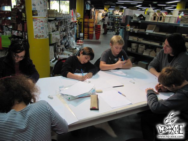 Atelier dessin manga Nantes Hélio par le fanzine No-Xice© Zwickee