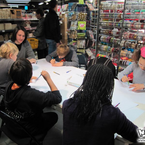 Atelier dessin manga Nantes Hélio par le fanzine No-Xice© Zwickee