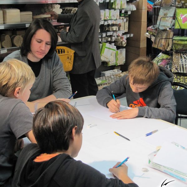 Atelier dessin manga Nantes Hélio par le fanzine No-Xice© Zwickee