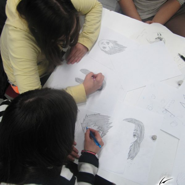 Atelier dessin manga Nantes Hélio par le fanzine No-Xice© Elairin