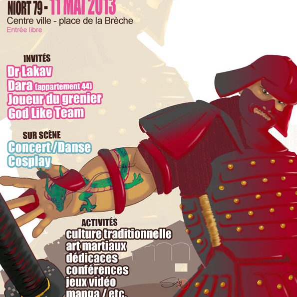 Lire le compte-rendu intégral : <a href="https://www.no-xice.com/album/japaniort-4/">cliquez ici !</a> Convention manga Japaniort 2013, No-Xice© manga Nantes