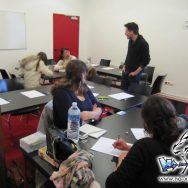 Atelier manga au festival CrayoNantes 2014 à la Manufacture à Nantes, No-Xicien, No-Xicienne