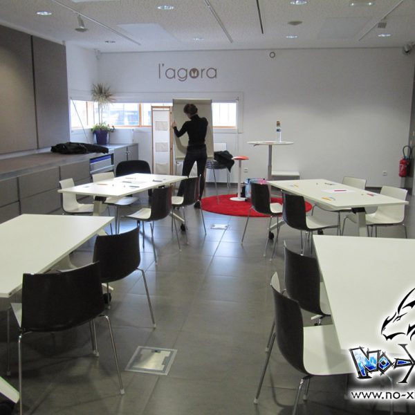 Atelier de dessin manga à Orvault, médiathèque Ormedo en 2015, par le fanzine No-Xice©