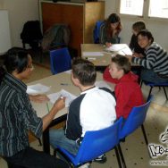 Atelier de dessin manga à la bibliothèque d'Oudon en 2008, par No-Xice©