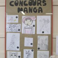 Atelier de dessin manga à Trignac, bibliothèque municipale en 2012, par le fanzine No-Xice©