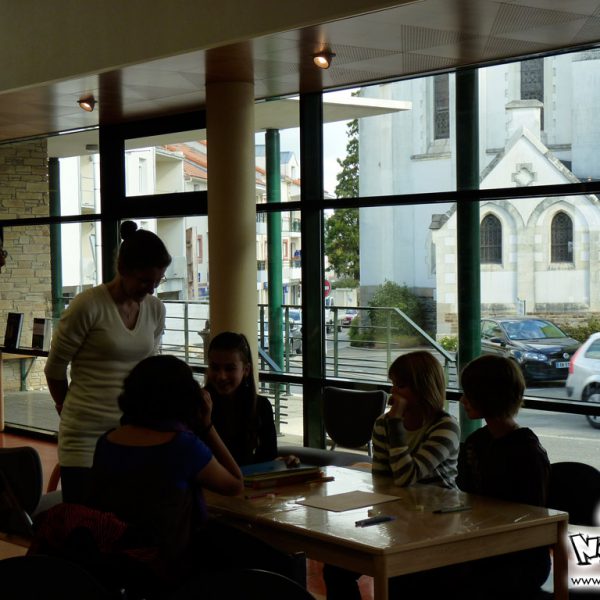 Cours de dessin manga au Loroux-Bottereau par le fanzine No-Xice©