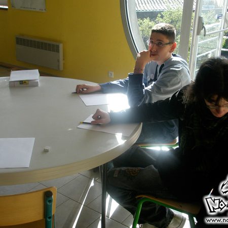 Apprendre le dessin manga à La Pommeraye par le fanzine No-Xice© Nantes