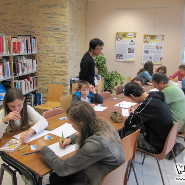 Atelier manga 2014 à Renac, fanzine No-Xice© nantais