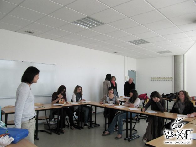 Lire le compte-rendu intégral : <a href="https://www.no-xice.com/album/atelier-manga-saint-nazaire-1/">cliquez ici !</a> Atelier manga au lycée Aristide Briand et lycée professionnel Brossaud-Blancho à St-Nazaire en 2011 par No-Xice©