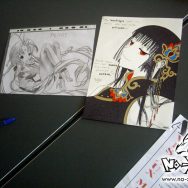 Atelier de dessin manga au festival Street Session au Pouliguen en 2009, par le fanzine No-Xice©