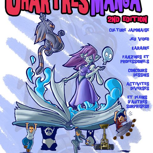 Salon manga Chartres Manga 2 en 2009 à Chartres, équipe No-Xice©