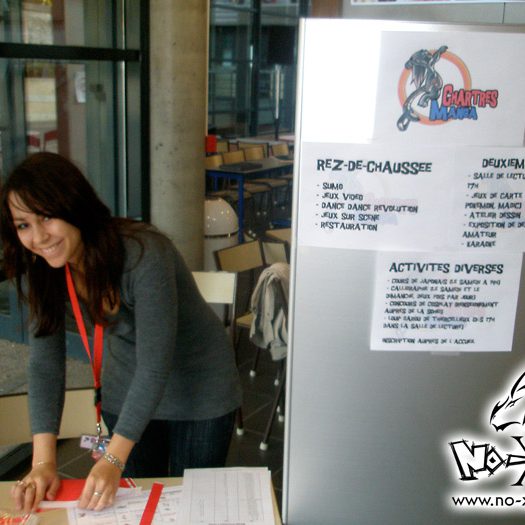 Salon manga Chartres Manga 2 en 2009 à Chartres, équipe No-Xice©