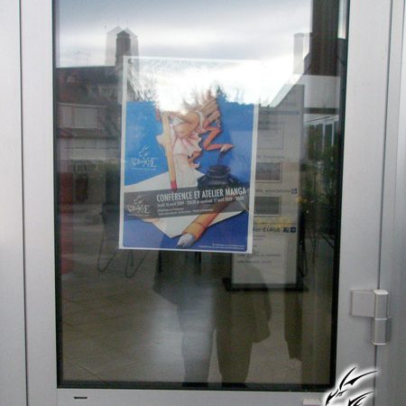 Lire le compte-rendu intégral : <a href="https://www.no-xice.com/album/conference-manga-pommeraye-1/">cliquez ici !</a> Conférence manga à La Pommeraye, bibliothèque municipale en 2009, par le fanzine No-Xice©