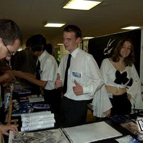Lire le compte-rendu intégral : <a href="https://www.no-xice.com/album/japanim-spirit-6/">cliquez ici !</a> Convention manga Japanim Spirit 6 en 2005 à Lorient, équipe No-Xice©