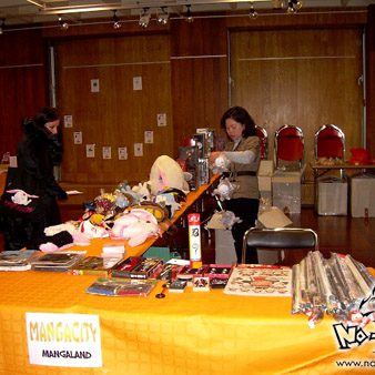 Convention Mangacity 4 à Rennes en 2008, stand No-Xice©