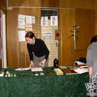 Convention Mangacity 4 à Rennes en 2008, stand No-Xice©