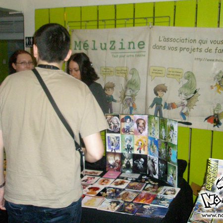 Convention Mangacity 5 à Rennes en 2009, stand No-Xice©