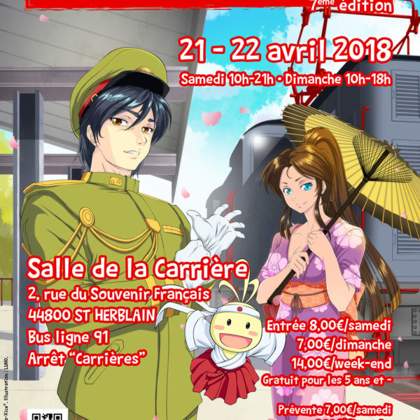 Lire le compte-rendu intégral : <a href="https://www.no-xice.com/album/japanantes-7/">cliquez ici !</a> JapaNantes avril Carrière No-Xice©